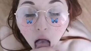 Tvrdá amatérská ptáčka, srážka na hlubokém krku a požitek až do konce.